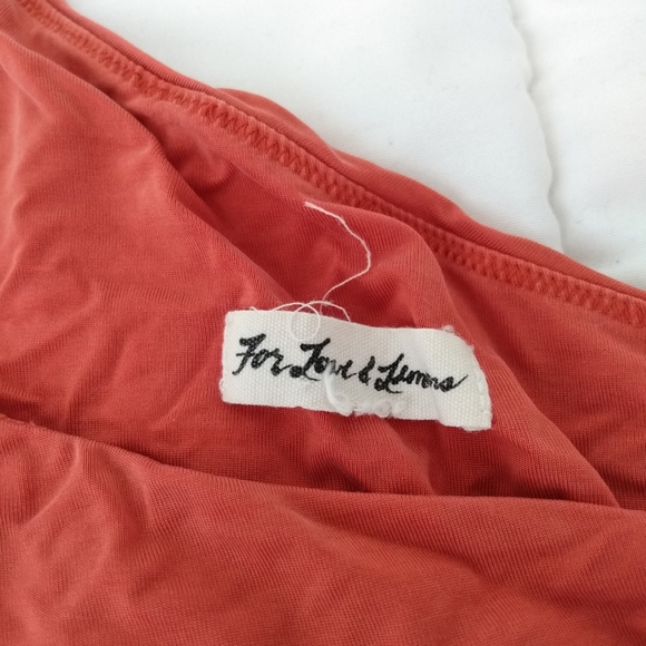 For Love and Lemons Orange Dress - Picture 3 of 7